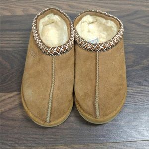 Ugg Tasman Chesnut Suede Slippers